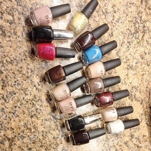 GUC OPI Nail Polish Collection - Vibrant Shades 16 Bundle Lot